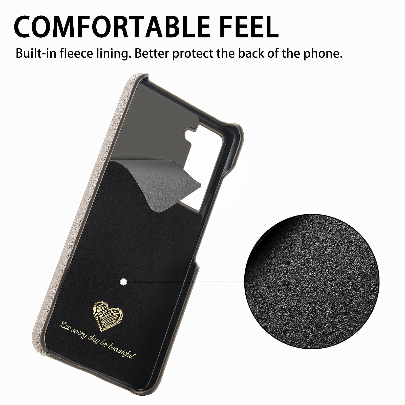 Y1 For Samsung Galaxy S21+ 5G Case Scratch-proof Litchi Texture Leather+PC Back Cover Y1 For Samsung Galaxy S21+ 5G Case Scratch-proof Litchi Texture Leather+PC Back Cover